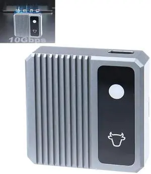 M.2 NVME 2230 Solid State Drive Case Aluminum External Hard Drive Write Protection Portable External SSD Case for M2 SSD 2230