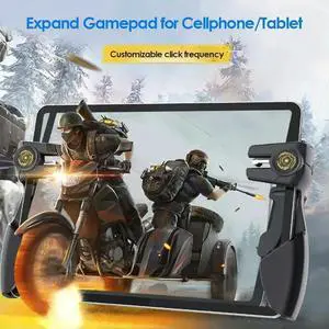 Six Finger Game Controller Gamepad for Tablet Phone Mobile PUBG Trigger Handle