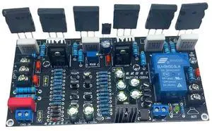 Mono High Power Tube Amp Board 300W Mono Sound Amplifier Module with Speaker Protection for Speaker Electronic DIY Kit Mono High Power Tube Amp Board 300W Mono Sound Amplifier Module with Speaker Protection for Speaker Electronic DIY Kit