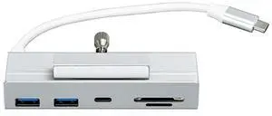 5 in 1 USB C Adapter USB3.1Gen2 10Gbps USB C Dock SD TF Card Reader 2 USB-A+1 USB-C Ports for PC Laptop for 2021 IMac 24 Inch 5 in 1 USB C Adapter USB3.1Gen2 10Gbps USB C Dock SD TF Card Reader 2 USB-A+1 USB-C Ports for PC Laptop for 2021 IMac 24 Inch