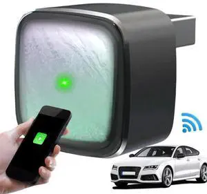 2 in 1 Wireless CarPlay Android Auto Adapter Carplay AI Box Auto Connect Wireless CarPlay Adapter for Factory Wired CarPlay Cars