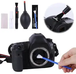32Pcs Camera Lens Cleaning Kit Air Blower/Swabs/Cleaning Cloth/Cleaning Brush for DSLR Cameras Computer and phone Lens