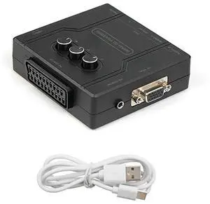 RGBS To Color Difference Component Converter Game Console RGBS VGA SCART TO YPBPR Color Difference Converter Video Adapter