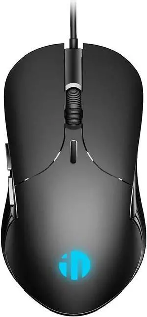 Wired PC Mouse, Silent Click, 4800DPI Adjustable & 6 Programmable Buttons, Optical tracking, Ergonomic Design, Streamlined inphic USB Wired Mouse for PC Laptop Computer Working and Gaming