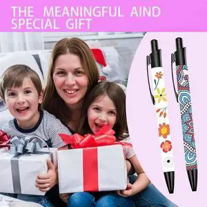 Sublimation Pens Set - Personalized Pen DIY For Thanksgiving Christmas Gift Office School Stationery Supplies Easy Install