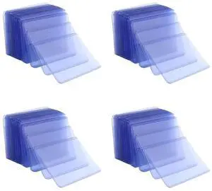 100Pcs Holder Toploaders And Clear Sleeves For Collectible Trading Basketball Sports Cards 35PT Rigid Plastic