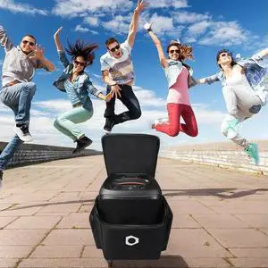 Universal Audio Bag with Microphone Pockets Outdoor Travel Case Multi Pocket Portable Protective Case Encore Essential Universal Audio Bag with Microphone Pockets Outdoor Travel Case Multi Pocket Portable Protective Case Encore Essential