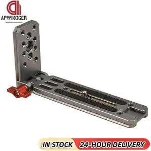 Universal Camera L Bracket Foldable L-Shape Mount Plate Vertical Horizontal Switching L Shape Holder for Tripod