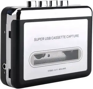 JAENFONG Cassette to MP3 converter via computer, convert tape cassette to MP3 through PC for Windows10 MAC OS JAENFONG Cassette to MP3 converter via computer, convert tape cassette to MP3 through PC for Windows10 MAC OS