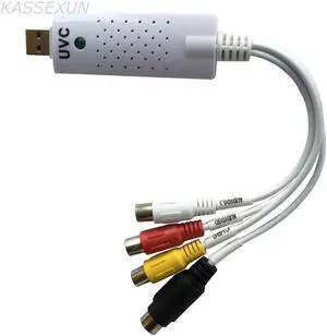JAENFONG USB2.0 UVC function video audio capture card, work for MAC, Linux Windows 7 8, no driver required,