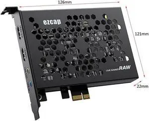 JAENFONG 4K 30 1080P 120FPS PCIE Video Capture Card HDMI Record Box Game Live Streaming