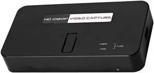 JAENFONG vhs player converter hdmi, convert 1080P HD video into USB Flash disk SD TF Card directly, no pc requred