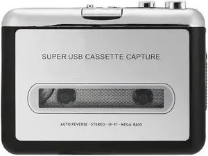 JAENFONG Portable MP3 cassette capture to MP3 USB Tape PC Super MP3 Music Player Audio Converter Recorders Players Cassette-to-MP3 JAENFONG Portable MP3 cassette capture to MP3 USB Tape PC Super MP3 Music Player Audio Converter Recorders Players Cassette-to-MP3