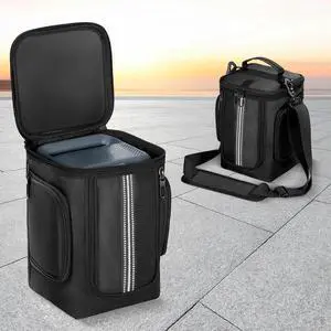 Carrying Case for Anker C300/C300 DC Portable Power Station Travel Carrying Bag Travel Bag with Shoulder Strap & Handle