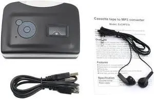 JAENFONG 1Pcs Tape to PC USB Cassette to MP3 CD Digital Audio Music Player Converter Tape to MP3 Capture Recorder Car Styling Players