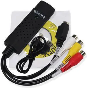 JAENFONG 1 piece USB 2.0 Easy cap Audio New Video DVD VHS Record Capture Card Converter PC Adapter