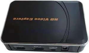 JAENFONG vhs player hdmi recorder, convert HDMI YPbPr video to HDMI USB driver directly no PC required,1080P,