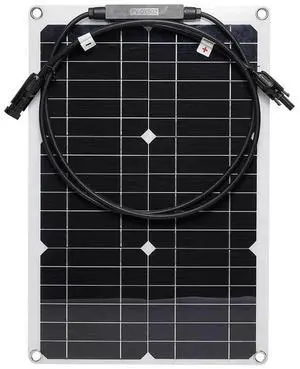 20W 18V Flexible Solar Panel Monocrystalline Solar Panel Power Backup Solar Charger for Marine Trailer Truck 20W 18V Flexible Solar Panel Monocrystalline Solar Panel Power Backup Solar Charger for Marine Trailer Truck