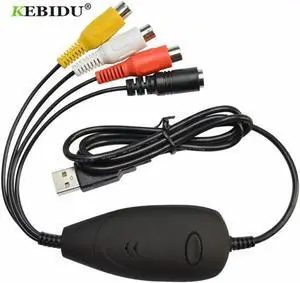 JAENFONG EZCAP172 Video Camera Recorder USB Audio Video Capture Card Convert Analog Video From VHS 8MM DVD Player Support Win7/8/10