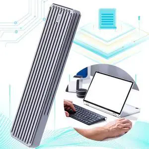 M.2 NGFF/SATA USB Case 1000MB/s External Solid State Drive Enclosure Portable SSD Case for 2230/2242/2260/2280 22110