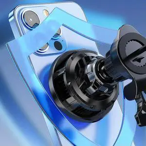 15W Magnetic Phone Cooling Car Charger Air Vent Wireless Charging Fast Charger Car Phone Holder Cooling Mount Car Accessories