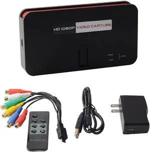JAENFONG EZCAP284 HD/AV/Ypbpr Video Game Capture 1080P HD Video Recorder Into USB Flash Drive For Xbox360/PS3/PS4/DVD/Set-top box