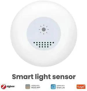 Tuya Zigbee Light Sensor Illumination Brightness Detector APP Control Home Lighting Automation Home Light Detector