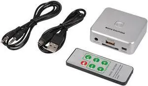 JAENFONG Usb Audio Capture Recorder Cassette Tapes To Mp3/Turntables To Mp3 Converter Adapter Box Music Digitizer JAENFONG Usb Audio Capture Recorder Cassette Tapes To Mp3/Turntables To Mp3 Converter Adapter Box Music Digitizer