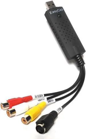 JAENFONG 2017 EzCAP video to usb converter convert any analog video to MP3 portable player