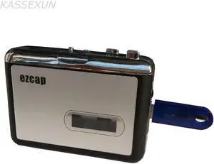 JAENFONG Audio Capture Walkman MP3 Music Player, CD,Old Cassette Tape to MP3 Converter Recorder to USB Flash Disk