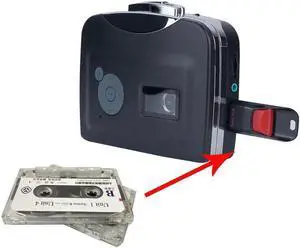 JAENFONG Original Genuine Ezcap230 ,Old Cassette Tape to MP3 Converter to USB Flash Drive U Disk,Audio Capture Walkman Music Player