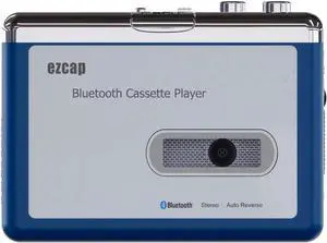 JAENFONG Portable Personal Walkman Bluetooth Cassette Player, Transmit Retro Tape Music to Bluetooth Earphone or Speaker ezcap215
