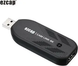 JAENFONG Ezcap CAM LINK 4K USB 3.0 Video Capture Card DLSR Camera Video Camera DV Live Broadcast Camera Capture Card Video Tuner Cards