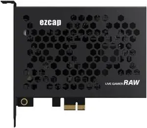 JAENFONG PCIe 4K Video Capture Card 4K60Hz HDR Input & Loop Out Max 4K30Hz Capture Sync Output Audio & Video PCIe Gen2 X1 Plug N Play