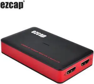 JAENFONG 1080p 60fps Graphics Capture Card HDMI To USB 3.0 Video Recording Box for PC Game Live Streaming Video Recorder HDMI TV Loop