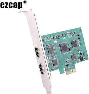 JAENFONG PCI-E PCIE Video Capture Card 4K HDMI HD PCI Express Video Grabber 1080p 60pfs Recording PC Phone Game Live Broadcast Streaming