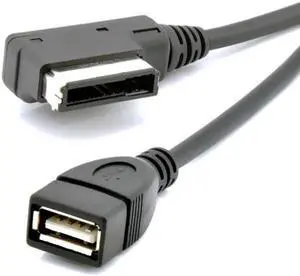 JAENFONG Media In AMI MDI USB AUX Flash Drive Adapter Cable For Car VW AUDI 2014 A4 A6 Q5 Q7