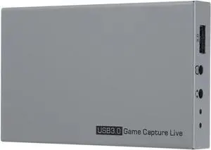 JAENFONG ezcap269 1080P HD Video Game Capture Box for Live Video Support 4K Video Input and Output MIC Input Gamepad Audio Input