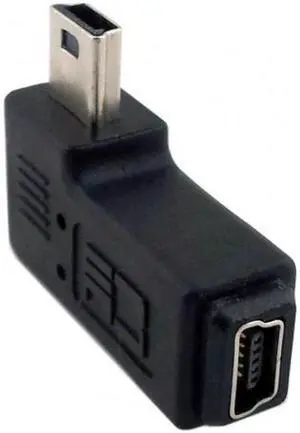 JAENFONG Mini USB 2.0 5P Male to Female M to F Extension Adapter 90 Degree Right Angled JAENFONG Mini USB 2.0 5P Male to Female M to F Extension Adapter 90 Degree Right Angled