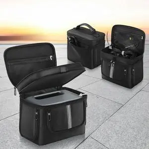 Carrying Case for BLUETTI Portable Power Station AC2A Bag Travel Bag Protective Case with Shoulder Strap & Handle