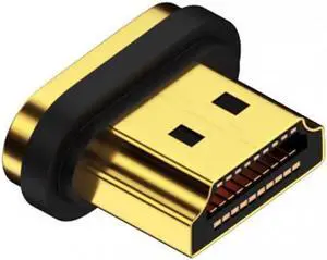 JAENFONG Magnetic Separate Connector 8K Type-A HDMI 2.1 Male Straight 19Pin Contacts Video Adapter for Laptop HDTV