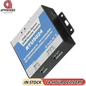 Quad-Band Gate Relay Switch Remote RTU5024 GSM Control Door Opener with Antenna for Household Bedroom Accessories