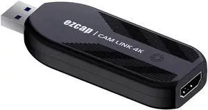 JAENFONG Y&H HDMI Video Capture, Broadcast Live, Record via DSLR, Camcorder, or Action Cam, 1080p 120hz or 4K at 30 FPS,USB 3.0,ezcap331