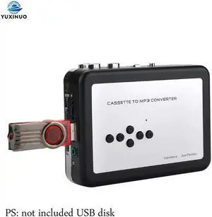 JAENFONG EZCAP231 Cassette Player USB Walkman Cassette Tape Music Audio to MP3 Converter Save MP3 File to USB Flash Drive EZCAP 231