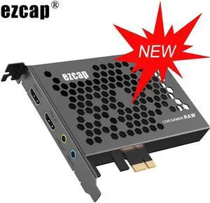 JAENFONG 4K@30fps 1440p@60fps 1080p@120fps HDMI Loop PCI-e Video Capture Card Game Recording Box PC Live Streaming Device YUY2 NV12 RGB JAENFONG 4K@30fps 1440p@60fps 1080p@120fps HDMI Loop PCI-e Video Capture Card Game Recording Box PC Live Streaming Device YUY2 NV12 RGB