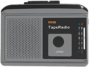JAENFONG Portable Cassette Player with 3.5mm Audio Output,Walkman For Listen to Your Favorite Radio Programs/Tape Player