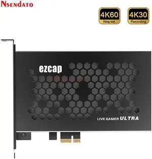 JAENFONG ezcap323 Plate HDMI video game board capture Card switch 4k 60fps HDR PCIE HDMI Video capture TV Tuner Recording for Laptop PC JAENFONG ezcap323 Plate HDMI video game board capture Card switch 4k 60fps HDR PCIE HDMI Video capture TV Tuner Recording for Laptop PC