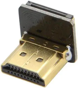 JAENFONG HDMI Type A Male Connector Down Angled 90 Degree for FPV HDTV Multicopter Aerial Photography JAENFONG HDMI Type A Male Connector Down Angled 90 Degree for FPV HDTV Multicopter Aerial Photography
