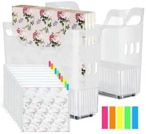 30.48X30.48 Cm Box With els And 2Scrapbook Paper Craft Paper Organizer Plastic Bins On Wheels Durable