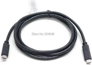 JAENFONG USB 3.1 Type-C Male to Male Gen1 5A CM-CM Cable for HP P/N L07087-001 6Ft JAENFONG USB 3.1 Type-C Male to Male Gen1 5A CM-CM Cable for HP P/N L07087-001 6Ft